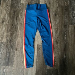 Spiritual Gangster Rainbow Stripe Leggings